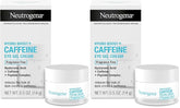 Neutrogena Hydro Boost + Eye Cream for Dark Circles & Puffiness,Under Eye Cream with Caffeine,Hyaluronic Acid and Peptides,Fragrance Free,0.5 oz,(Pack of 2)
