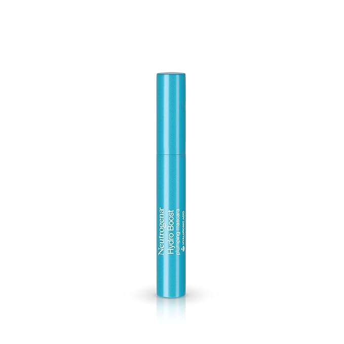 Neutrogena Hydro Boost Plumping Mascara Enriched with Hydrating Hyaluronic Acid, Vitamin E, and Keratin for Dry or Brittle Lashes, Black/Brown 03,.21 oz