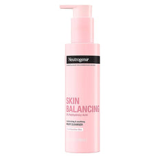 Neutrogena Skin Balancing Milky Cleanser with 2% Polyhydroxy Acid (PHA), Soothing & Moisturizing Face Wash for Dry & Sensitive Skin, Paraben-Free, Soap-Free, Sulfate-Free, 6.3 oz